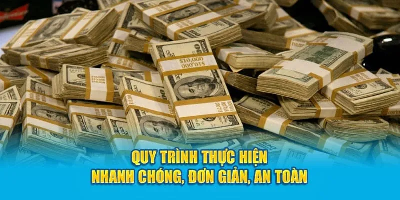 Quy trình thực hiện rút tiền tại Sunwin đơn giản